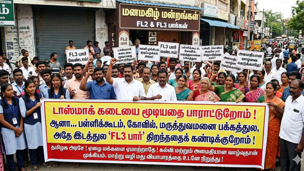 717 டாஸ்மாக் கடைகள் மூடல்: மக்கள் நலனா அல்லது பார் மாஃபியாக்களுக்காக அதிகாரிகளின் ஆதரவா?