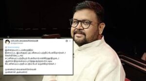 ‘சட்னி’ பற்றிப் பேசும் திமுக, ‘கிட்னி’ (சிறுநீரகம்) பற்றிப் பேச மறுக்கிறது – அதிமுக முன்னாள் அமைச்சர் வைகைச் செல்வன் கிண்டல்!