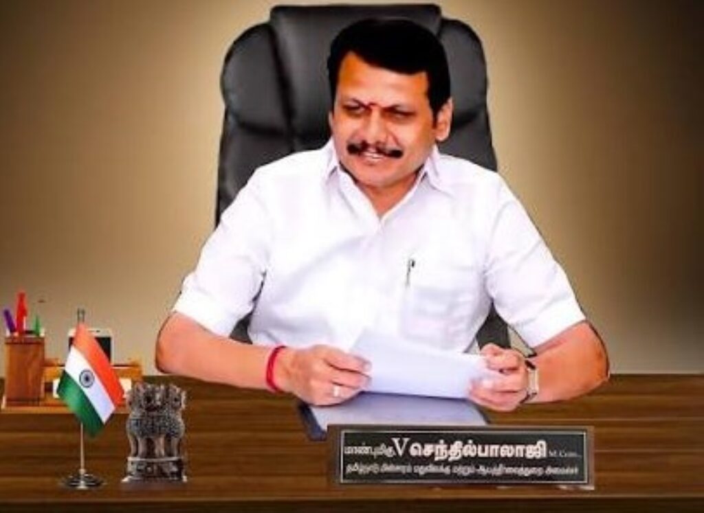கரூரில் முன்னாள் அமைச்சர் செந்தில் பாலாஜி தொடர்புடைய இடங்களில் லஞ்ச ஒழிப்புத் துறை அதிரடி சோதனை