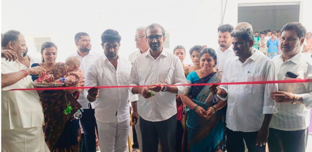 7,500 மெட்ரிக் டன் தானியக் கிடங்கு – அமைச்சர் வெங்கட்ராமனன் திறந்து வைத்தார்